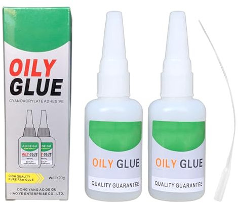 Oily Glue,2PCSWelding High Strength Oily Glue,Mighty Universal Glue,Multifunctional Strong Glue for Ceramic,Waterproof Glue for Plastic,Repair Glue Welding Glue Metal,Leather Glue Extra Strong