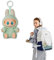 la-bu-bu Peluche, Keychain, 16CM Monstre Porte-clés, Monster Keychain, Pendentif Décoratif pour Sac à Dos, Figurine, pour Enfants, Adultes