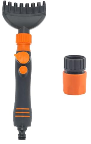 Nettoyeur pour cartouche de filtre de piscine, brosse de nettoyage portable avec 6 jets d'eau puissants, outil de nettoyage rapide haute pression pour cartouche de piscine