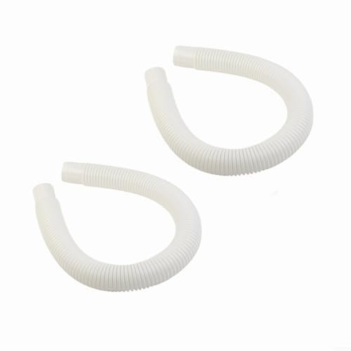 Lot de 2 tuyaux de rechange pour skimmer Intex 10531, 4 x 76,2 cm, pour pompe de filtration et systèmes d'eau salée