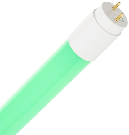 LEDKIA LIGHTING LED Röhre T8 G13 120cm Polycarbonat mit verschiedene Farben 18W Individuell Grün G13,T8