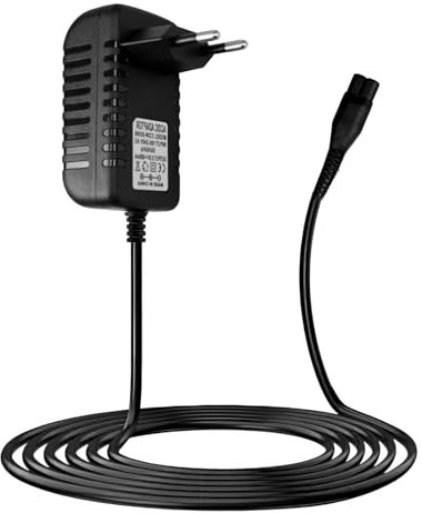 Supecesorio 5,5V Cargador para Karcher Window Vac, 5.5V Cable Cargador Compatible con Karcher limpiacristales Window WV1, WV2, WV51, WV55R, WV55, WV60, WV60 Plus, WV70, WV75, Wv75 Plus