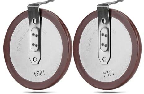 2PCS Rechargeable VL2330 Battery For Ford Transit Connect Mk7 Freelander 2 | VL2330 Battery For LandRover Discovery 3 Range Rover Sport Key Fob Battery Replacement