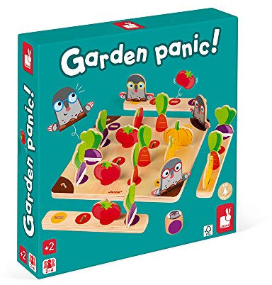 Gare à la Taupe - Jeu de Société - Rapidité et Stratégie - Bois Certifié FSC® - Dès 2 Ans