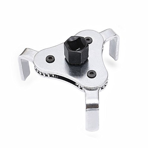 Cisixin Clé à Filtre, Clé de Filtre à Huile à Trois Griffes, Clé de Filtre à Huile Outils de Démontage de Voiture