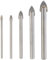 Forets sablés pour verre et carrelage - 4/5/6/8/10 mm [AGT Professional]