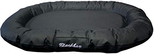 Flamingo Kissen Dreambay® Oval Schwarz 100x75x15cm