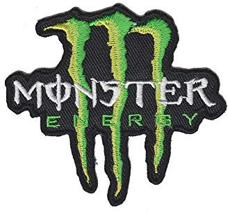 PatchWOW Superheroes 80er Jahre klassische Comic-Figur, Logo, zum Aufbügeln oder Aufnähen, besticktes Abzeichen von PatchWOW (Monster Green Claw (7,5 cm)