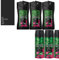 7tlg. Set kompatibel mit 3x150ml Axe Wild Fresh Bergamot & Pink Pepper Männer Deospray Deodorant Body Spray & 3x250ml AXE Wild Fresh Bodywash Duschgel + 1 x Dustbag von STUDIO.MUNET