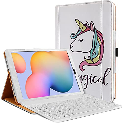 KARYLAX Funda protectora con teclado Bluetooth Azerty integrado MA16 para Samsung Galaxy Tab A 10.1 SM-T510