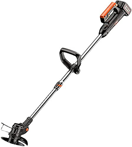 LSDRALOBPOI Grass Strimmer Hedge Trimmer Adjustable Head and Telescopic Handle Best Cordless Strimmers 48V 1000W Grass Trimmer Strimmers Battery Suitable for Garden Lawn 709