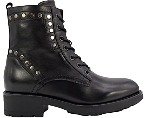 Nero Giardini I117665D Anfibi Donna in Pelle - Nero 36 EU