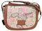 Alviero Martini ALV BORSA DONNA Sacca da spalla chiusa con patta e zip B3033 (Beige)