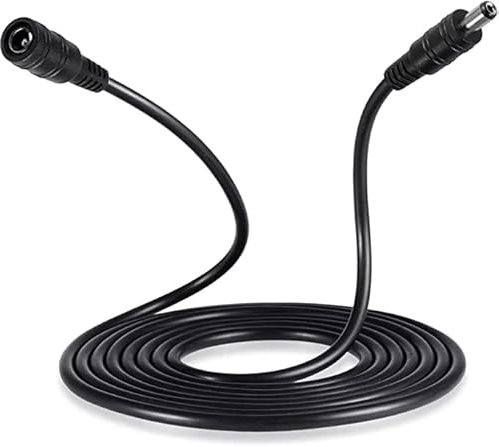 PremierAdapter 3m DC Extension Cord 5.5mm x 2.1mm, Universal DC 12V Power Extension Cable for Security Camera, LED Strip, CCTV IP Surveillance,12 Volt Male to Female Plug Supply Adapter [3M09]