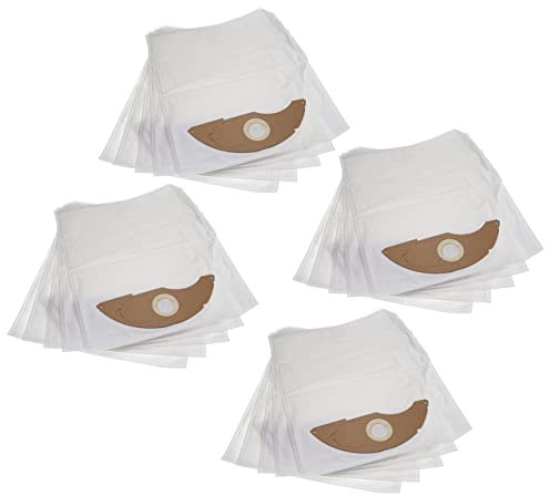 vhbw 20x Sacs compatible avec Kärcher NT 22/1 Ap L, NT 22/1 Ap Te L aspirateur - 42cm x 26,5cm blanc