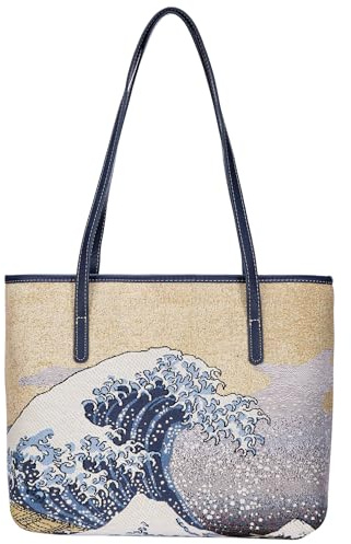 Goebel Unisex Katsushika Hokusai - die Welle Reisezubehör- Gepäckorganizer