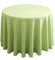 FANIVIN Polyester Tischdecke Tischtuch Tischwäsche Couchtisch Küchentischabdeckung Tafeltuch Rund Einfacher Stil Grün A Durchmesser 160CM