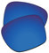 EZReplace Verres de rechange pour lunettes de soleil Oakley Sylas OO9448 (verres polarisés), bleu marine, Taille unique