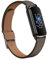 EverAct Kompatibel mit Fitbit Luxe Band, schlankes Lederarmband, verstellbares Armband, Ersatzband für Fitbit Luxe Smartwatch für Damen und Herren