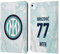Head Case Designs Licenciado Oficialmente Inter Milan Marcelo Brozovic Kit Jugadores Fuera 2022/23 Carcasa de Cuero Tipo Libro Compatible con Apple iPad Air 2020/2022