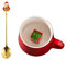 Weihnachtsmann Tasse Weihnachtsbaum Tasse Schneemann Tasse Rentier Tasse Weihnachten Tassen Weihnachtstassen Rot Weihnachtsbecher Porzellan Weihnachten Geschenke, Keramik 350ml (geschenke)