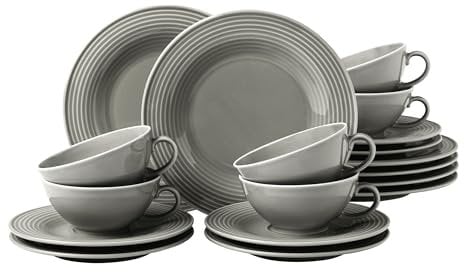 Seltmann Weiden 4052212124711 Teeservice 18-teilig, Porzellan