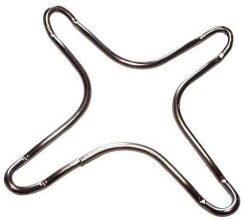 Paxanpax PCK328 Gas Hob Pan Stand Small Stainless Steel Reducer Moka Coffee & Saucepan Support Trivet - 130mm