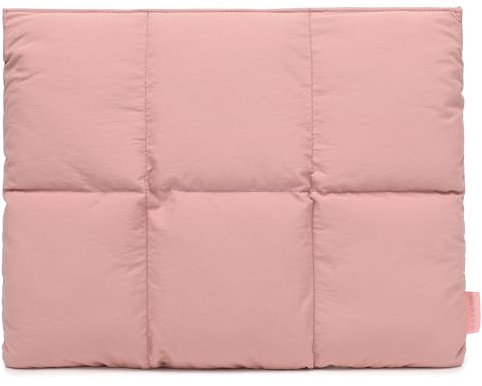 KAYOND Puffy Laptop Sleeve 15 Inch 16Inch, Pillow Shape Laptop Sleeve,Compatible for MacBook Pro 16 Inch M1 M2 M3 M4,MacBook Air 15.4 Inch M4 M3 M2,Pink