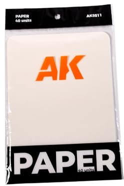 AK TOOL AK9511 Paper 40 units (Wet Palette Replacement)