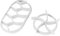 ABOOFAN 2 Stück 1 Satz Brotpresse Formsatz Gitterpressform Plätzchen Kekspresse Kaisersemmel Stempel Auswerfer Stempel Ausstechform Stempel Brot Backen Für Klassisch Kuchenform Weiß