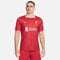 Nike Herren LFC Nk Df JSY Stad Hm T-Shirt, Gym Red/White/Chrome Yellow, S EU