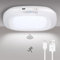 Rechargeable Motion Sensor Light,6.5'' 210LM,Wireless Ceiling Light Battery Lights Indoor,Battery Powered Wall Light for Bathroom Shed Garage Loft for Under Cabinet Hallway