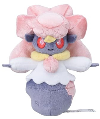 Pokémon Center Diancie Sitting Cuties Plush - 16 cm