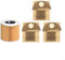 Lot de 3 sacs filtrants en papier et 1 filtre HEPA pour aspirateurs Karc-her WD2.250 WD2250 A2004 A2054