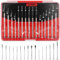 Jeu de 16 Tournevis de Precision, Mini Kit Tournevis de Précision, Petit Tournevis à Tête Fente et Cruciforme et Hexagonal, Tournevis Lunettes Opticien pour réparation de Lunettes Montres Ordinateur