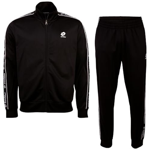 Lotto Traje de entrenamiento para hombre, Caviar, XXL