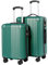 ABISTAB Voyager - Koffer Handgepäck Koffer Trolleys, S+M Reisekoffer Hartschalen-4 Rollen Koffer Rollkoffer Zwillingsrollen Gepäck
