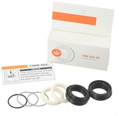 Yuanpgky Accessoires de vélo - Joint anti-poussière pour fourche avant - 30 à 40 mm - Kit de joint d'huile pour fourche avant de VTT Suntour, kit de joint d'huile de fourche de VTT (30 x 42 mm)