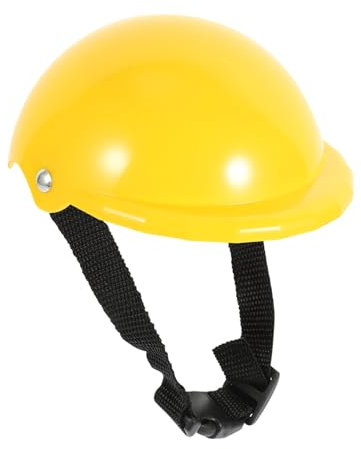 VICASKY Verstellbarer Haustierhelm Für Hunde Und Katzen Sicherheitshelm Für Haustiere Lustiger Kunststoffhelm Mit Ohrlöchern Schutz Für Verschiedene Praktisches Outdoor-zubehör Für