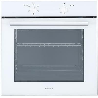 GEDTECH Four encastrable multifonctions GFO76WH - 76L - Chaleur tournante - Grill - Porte froide - Fonctions vapeur (Blanc)