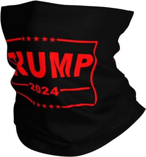 Halswärmer Trump-2024 Gesichtsschutz Winddichter Haarband Multifunktion Sturmhaube, Für Lauf, Yoga, Ski, 26x30cm