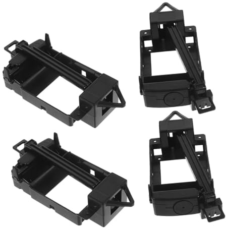Toddmomy 4 Stück Pendeluhr Pendelantrieb Kunststoff Langlebig Stabiles Antriebsteil Kompatibel mit Verschiedenen Wand Pendeluhren Schwarzes Gehäuse Ersatzteil für Mechanische Uhren