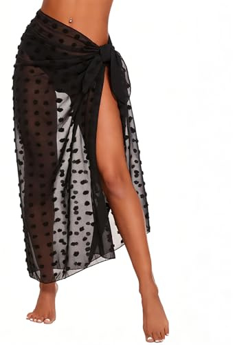 ZUIMEIHQH Sarongs for Women, Beach Cover Up, Long Sexy Beachwear Bikini Cover Up Lightweight Wrap Sarong for Swimming Pools Beaches