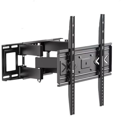 TV Wall Mount Bracket for 40-80 Inch LED, LCD, OLED Flat Curved TVs TV Mount with Dual Swivel Arm Extend Tilting Rotation