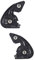 HJC HJ-26 Meccanismo Visor (Black,One Size)