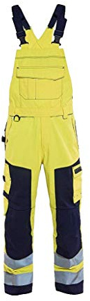 Blakläder 260815143389 Latzhose Multinorm Größe in gelb/marineblau