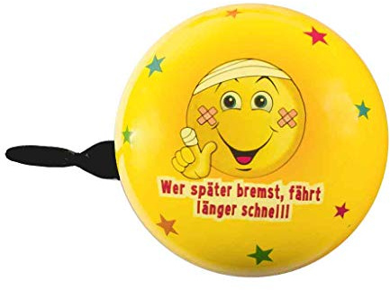 bbeBells Fahrradklingel Emoji gelb
