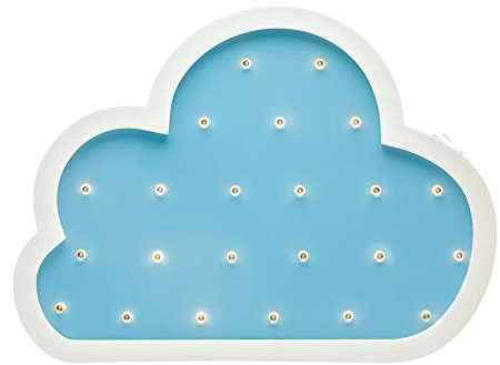 Pauleen 48050 Lovely Cloud lamp Wandlampe Wolke für Kinder LED Kinderzimmerlampe kabellos, mit Kippschalter