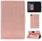 XFDSFDL® Étui pour Lenovo Tab M10 Plus FHD TB-X606F (10,3 Pouces) PU Cuir Housse Flip Coque avec Built Stand Portefeuille Veille/Réveil Automatique Brillant Bling Bling Protection Cas, Or Rose