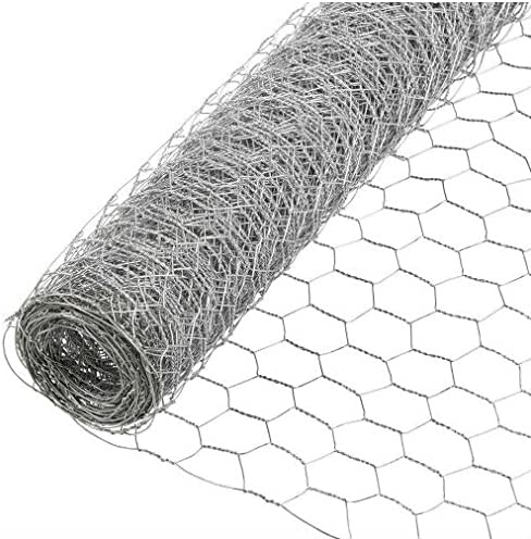 Galvanised Wire Netting Chicken Rabbit Poultry Pet Pens Runs Cages Fencing Net (900mm x 50m (50mm holes) (1mm / 19g thickness))
